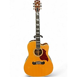 Used Gibson SONGWRITER DLX EC STUDIO Natural Acoustic Electric Guitar