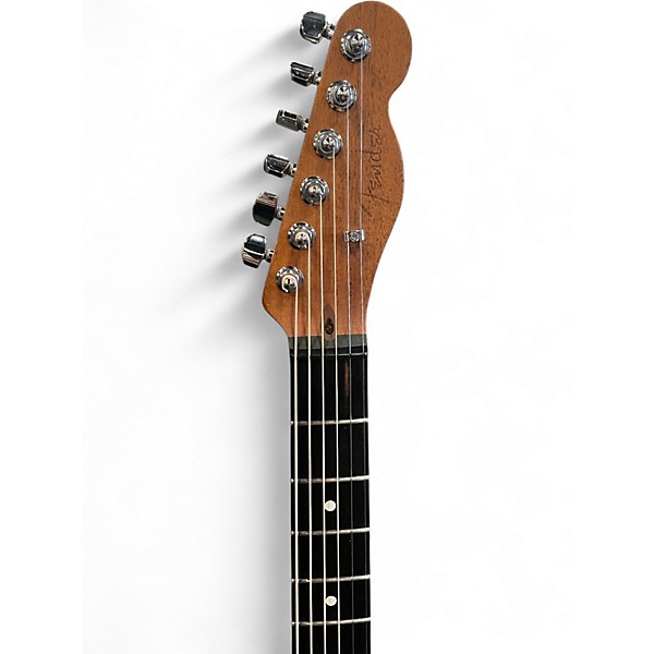 Used Fender American Acoustasonic Telecaster Black Acoustic Electric Guitar