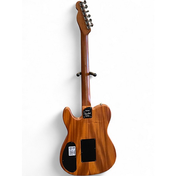 Used Fender American Acoustasonic Telecaster Black Acoustic Electric Guitar