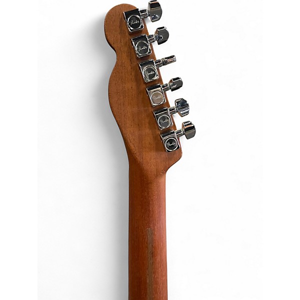 Used Fender American Acoustasonic Telecaster Black Acoustic Electric Guitar