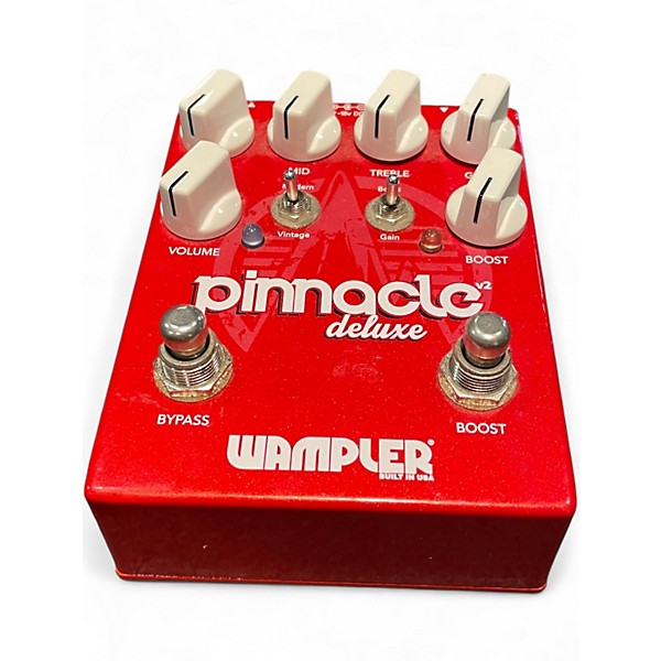 Used Wampler Pinnacle Deluxe Distortion V2 Effect Pedal