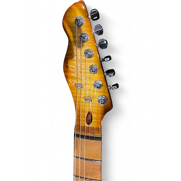 Used Chapman ML3PRO BLONDE QUILT TOP Hollow Body Electric Guitar