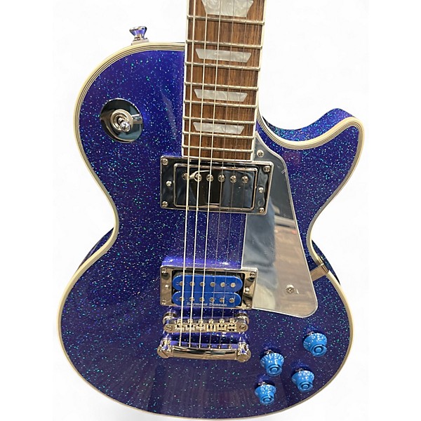 Used Epiphone Tommy Thayer Les Paul Standard GALACTIC BLUE BUSH Solid Body Electric Guitar