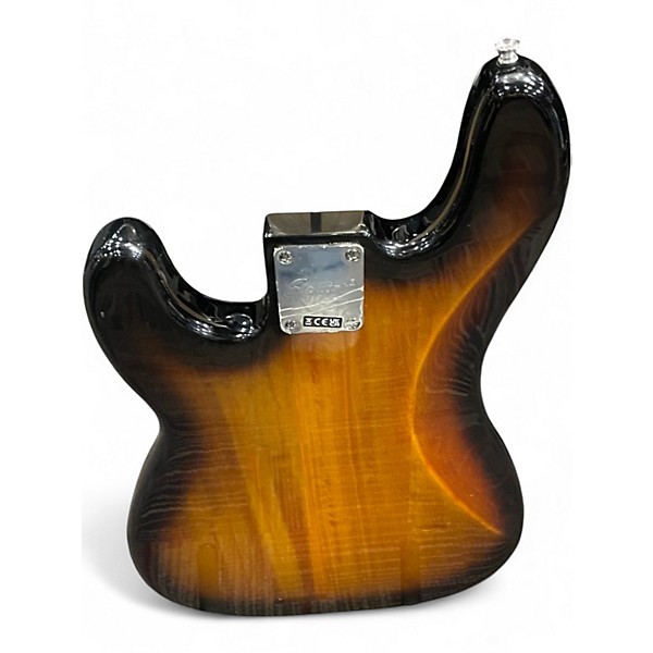 Used Squier Precision Bass 2 Color Sunburst Electric Bass Guitar