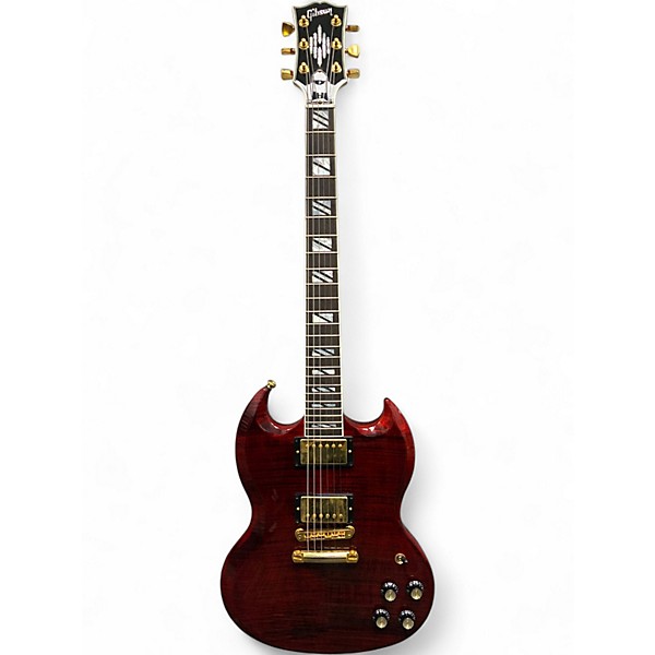 Used 2022 Gibson SG Supreme Wine Red Solid Body Electric Guitar