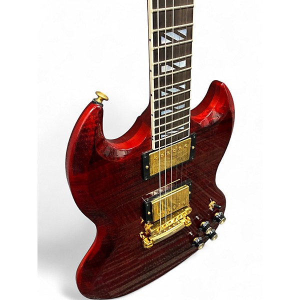 Used 2022 Gibson SG Supreme Wine Red Solid Body Electric Guitar