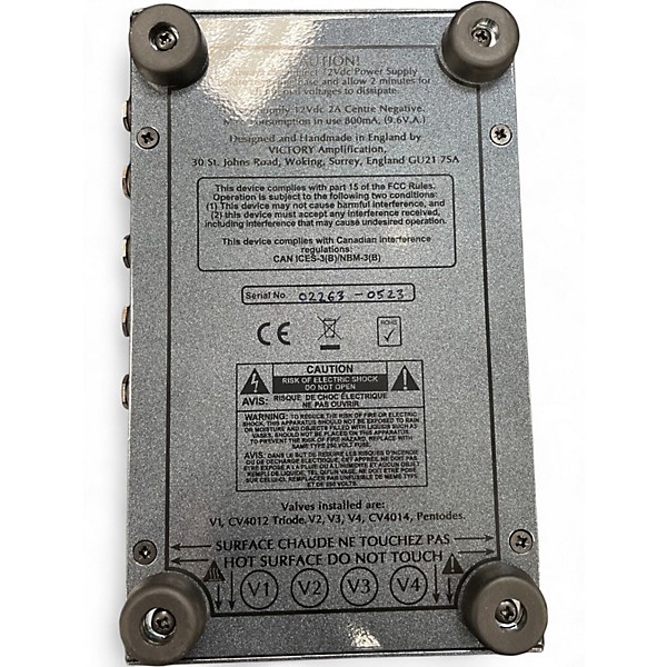 Used Victory The Kraken Effect Pedal Package