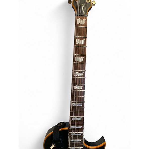 Used ESP LTD EC401 Black and Gold Solid Body Electric Guitar