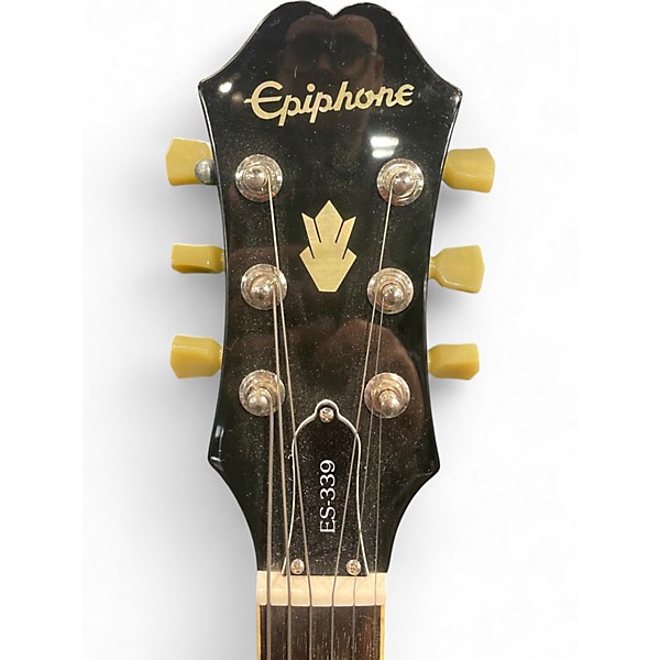 Used Epiphone ES339 DOT Vintage Sunburst Hollow Body Electric Guitar