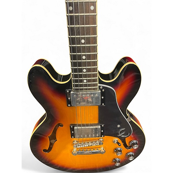 Used Epiphone ES339 DOT Vintage Sunburst Hollow Body Electric Guitar