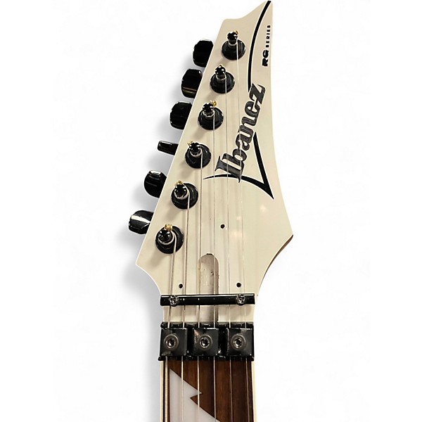 Used Ibanez RG350DX RG Series White Solid Body Electric Guitar