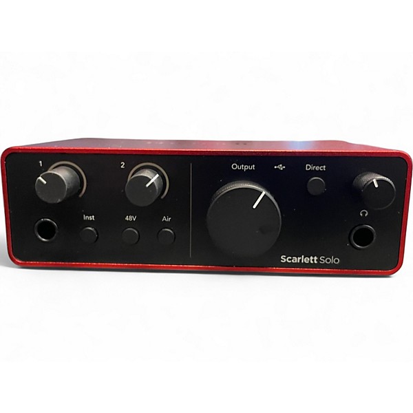 Used Focusrite Scarlett Solo Gen 4 Audio Interface