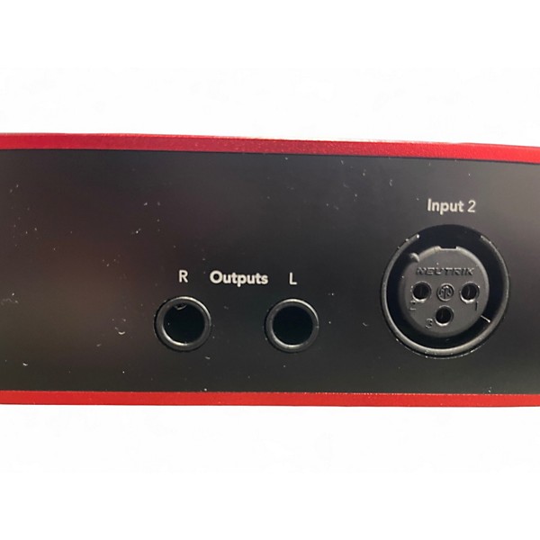 Used Focusrite Scarlett Solo Gen 4 Audio Interface