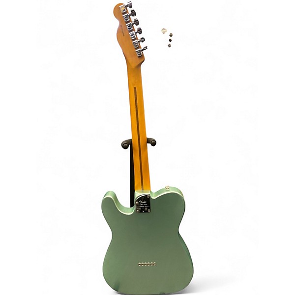 Used Fender American Professional II Telecaster Mystic Surf Green Solid Body Electric Guitar