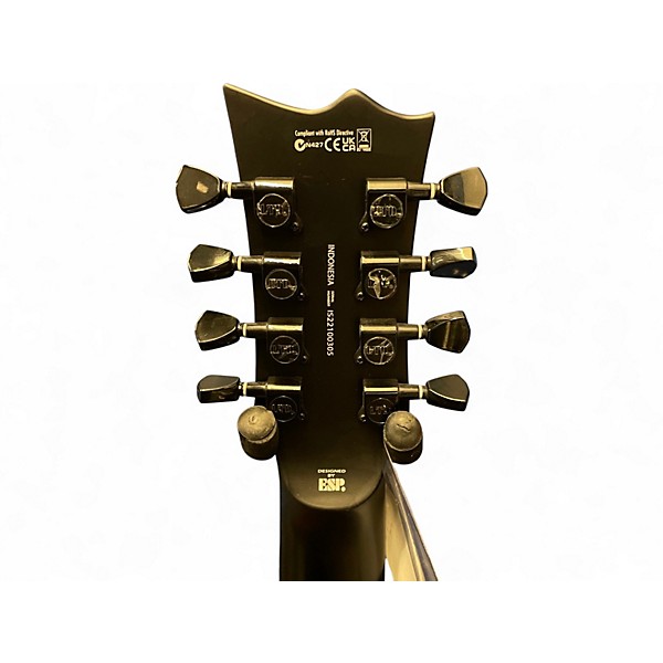 Used ESP LTD EC-258 Black  Solid Body Electric Guitar