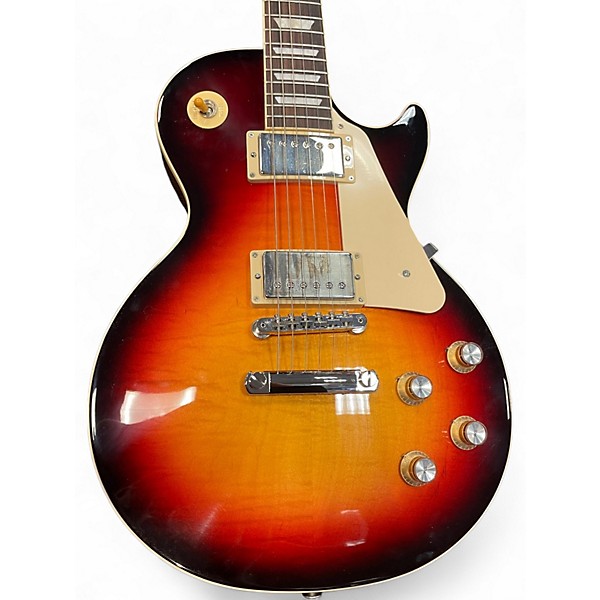 Used Gibson Les Paul Standard Flame Top Solid Body Electric Guitar