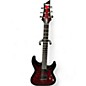 Used Schecter Guitar Research Demon 6 Crimson Red Burst Solid Body Electric Guitar thumbnail