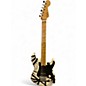 Used EVH Striped Series Black and White Solid Body Electric Guitar thumbnail