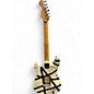 Used EVH Striped Series Black and White Solid Body Electric Guitar