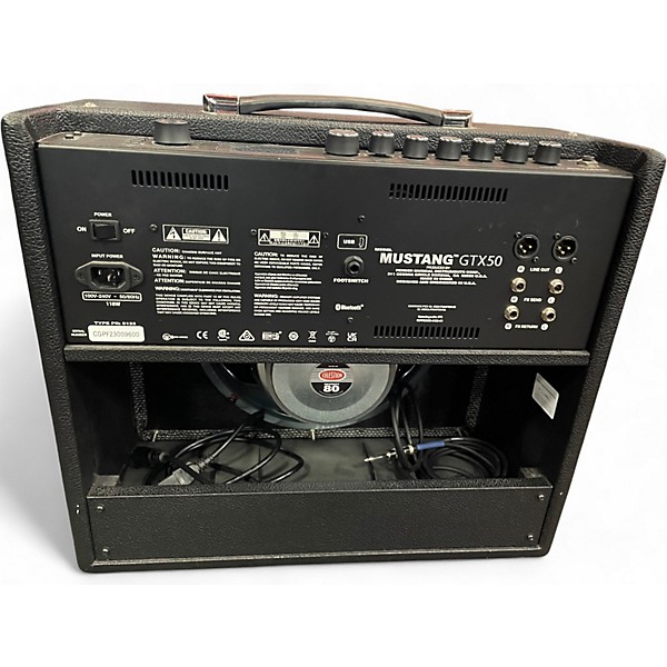 Used Fender GTX50 Mustang 1X12 Guitar Combo Amp