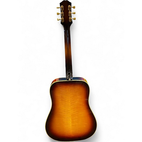 Used Epiphone USA Frontier sunburst Acoustic Electric Guitar