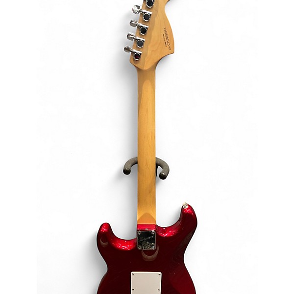 Used Squier Stratocaster H Candy Apple Red Solid Body Electric Guitar