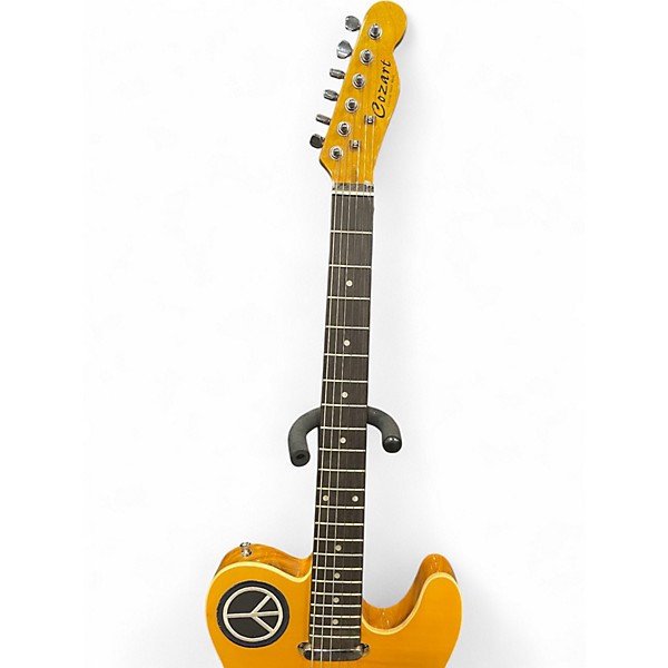 Used Cozart Thinline Telecaster Natural Hollow Body Electric Guitar