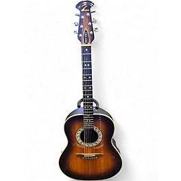 Used Ovation 1112-1 Vintage Sunburst Acoustic Guitar