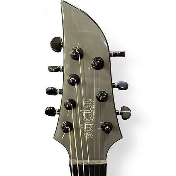 Used Schecter Guitar Research KM-7 MKIII Gray Solid Body Electric Guitar