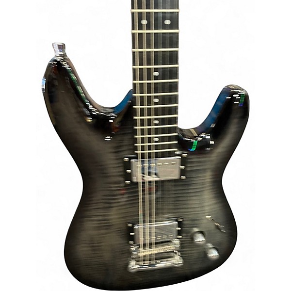 Used Framus Diablo D-series Trans Black Solid Body Electric Guitar