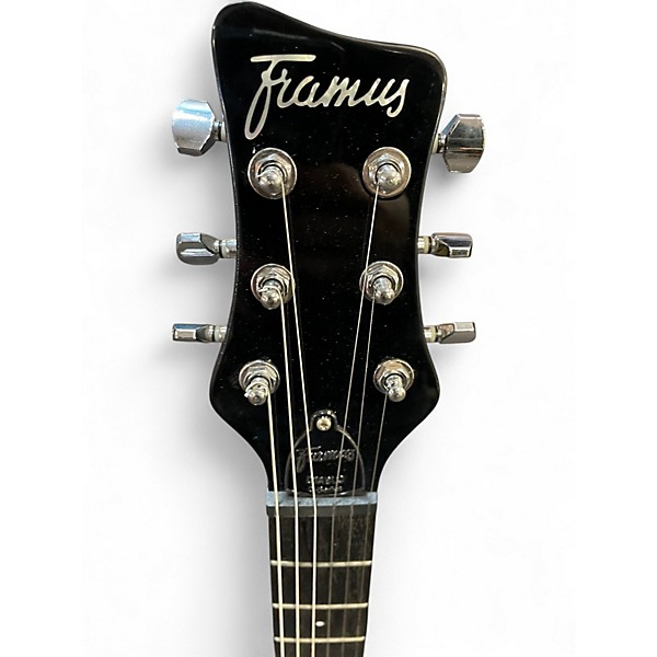Used Framus Diablo D-series Trans Black Solid Body Electric Guitar