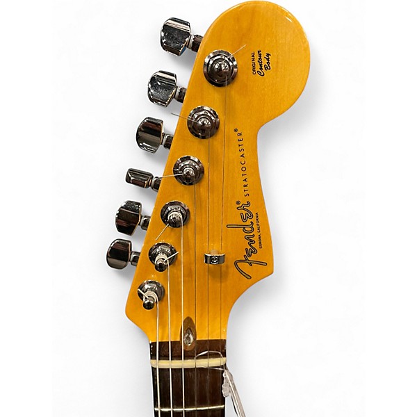 Used Fender American Professional II Stratocaster Mercury Solid Body Electric Guitar