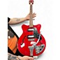 Used Recco  Red Barron  Red Hollow Body Electric Guitar thumbnail