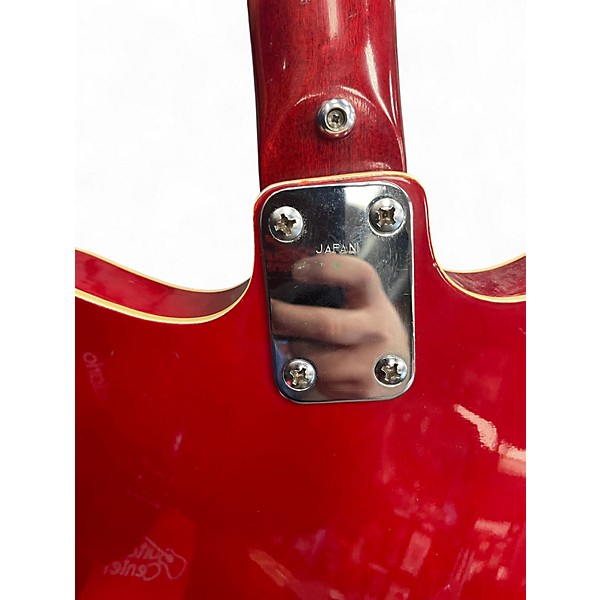 Used Recco  Red Barron  Red Hollow Body Electric Guitar