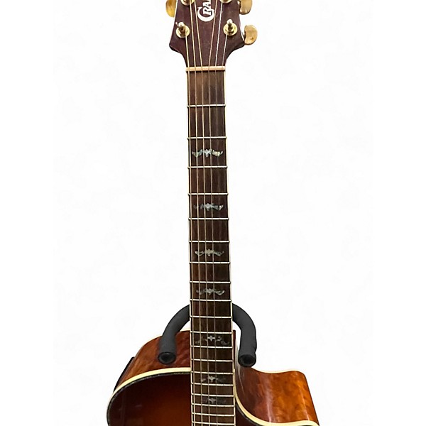 Used Crafter Guitars GAE33-VTG Vintage Sunburst Acoustic Electric Guitar