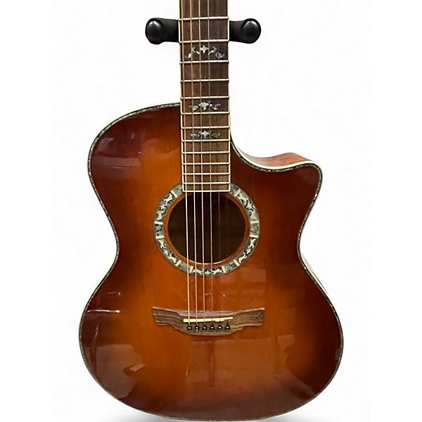 Used Crafter Guitars GAE33-VTG Vintage Sunburst Acoustic Electric Guitar