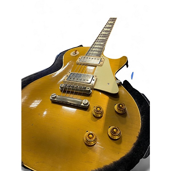 Used Gibson CS R8 WILDWOOD FEATHERWEIGHT + HISTORIC MAKEOVER DELUXE Gold Top Solid Body Electric Guitar