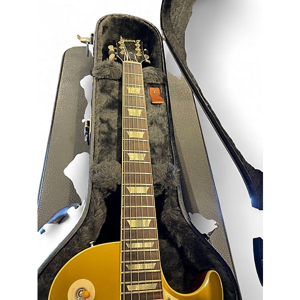 Used Gibson CS R8 WILDWOOD FEATHERWEIGHT + HISTORIC MAKEOVER DELUXE Gold Top Solid Body Electric Guitar