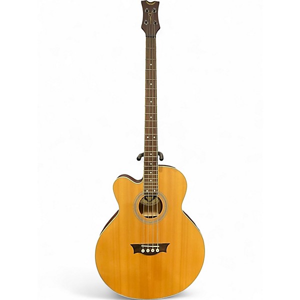 Used Dean EABC Natural Acoustic Bass Guitar