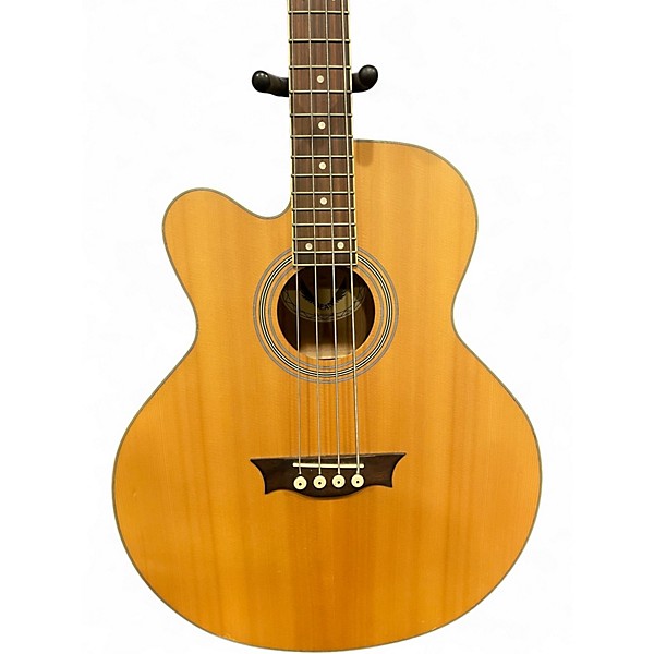 Used Dean EABC Natural Acoustic Bass Guitar