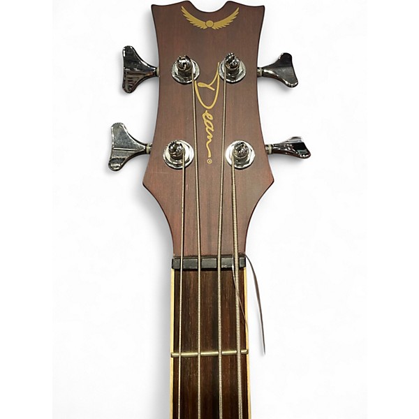 Used Dean EABC Natural Acoustic Bass Guitar