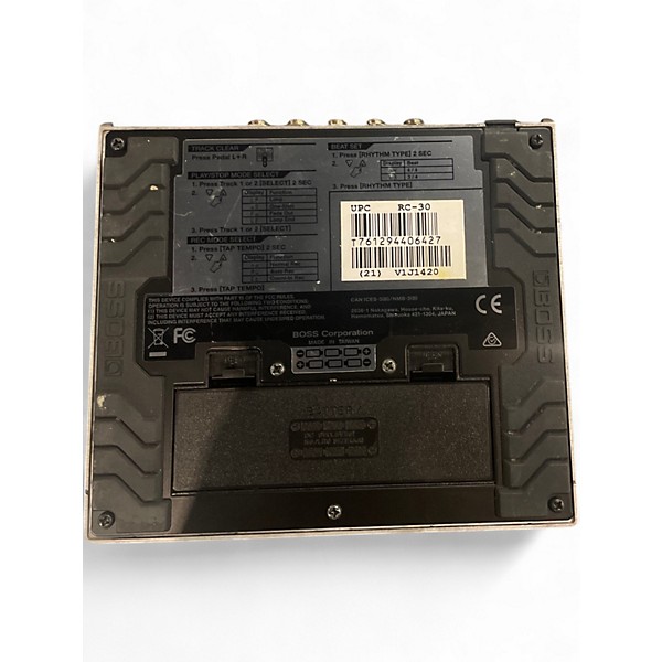 Used BOSS RC30 Loop Station Twin Pedal