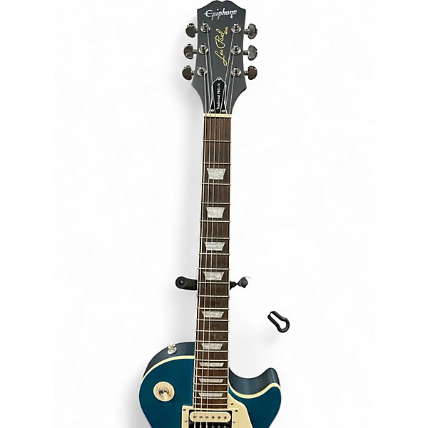 Used Epiphone Les Paul Traditional Pro IV Worn Ocean Burst Solid Body Electric Guitar