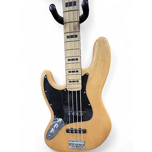 Used Squier Classic Vibe 70s Jazz Bass Natural Electric Bass Guitar