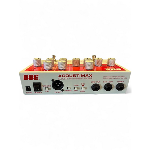 Used BBE Acoustimax Sonic Maximizer/Preamp Pedal Guitar Preamp