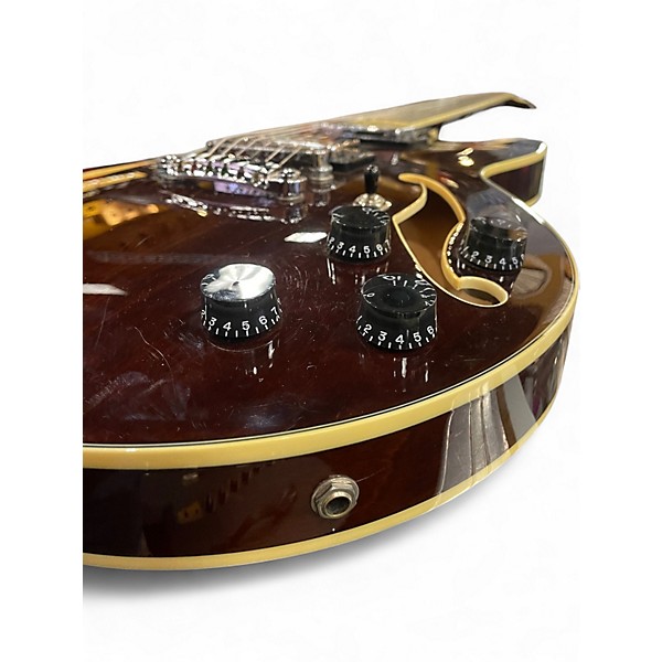 Used Ibanez AM73TBR Brown Hollow Body Electric Guitar