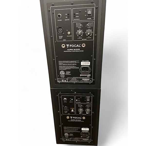 Used Focal ALPHA 50 EVO "PAIR" Powered Monitor