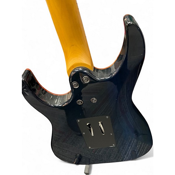 Used Schecter Guitar Research EXTREME BANSHEE FR Blue Burst Solid Body Electric Guitar