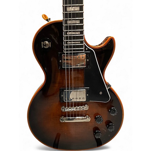 Used Epiphone LES PAUL CUSTOM WIDOW ORANGE BURST Solid Body Electric Guitar