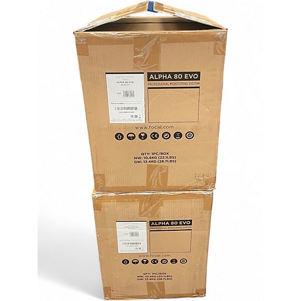 Used Focal Alpha 80 Evo Pair Powered Monitor